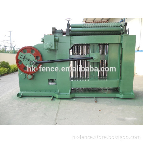 8x10cm Light duty 4.5m weaving gabion mesh equipment machine